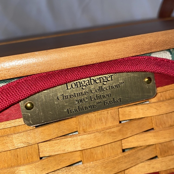 Longaberger Christmas Collection 2002 Traditions Basket Combo - Picture 13 of 13